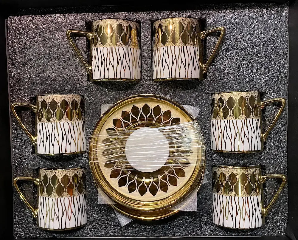 طقم قهوة 12 قطعة موديل (20)
