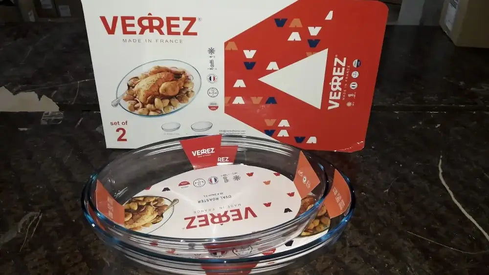 طقم 2 قطعة بيضاوي - VERREZ