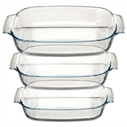 Exclusive Czech 3-Piece Rectangular Tajine Set