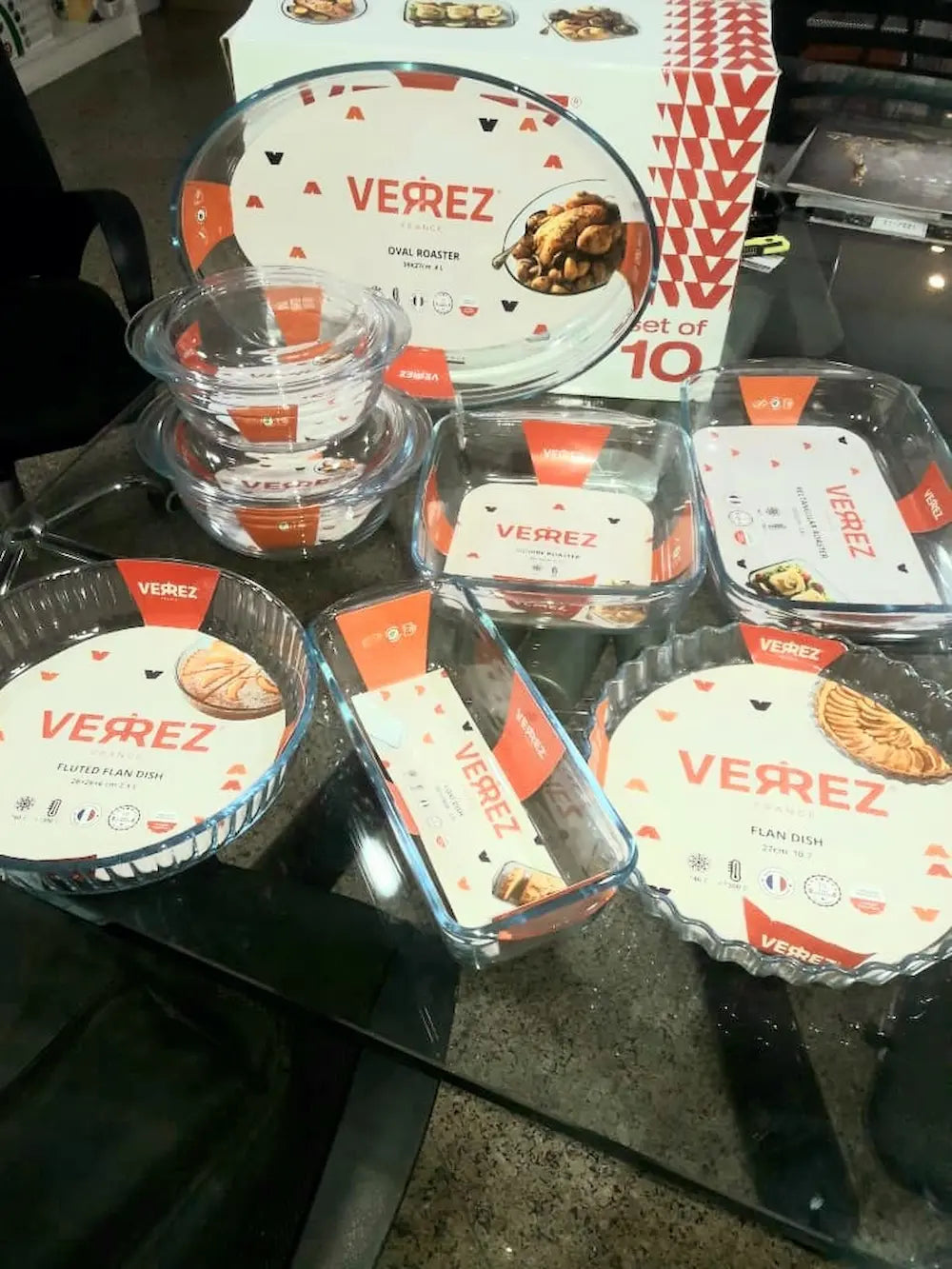 طقم 10 قطع - VERREZ