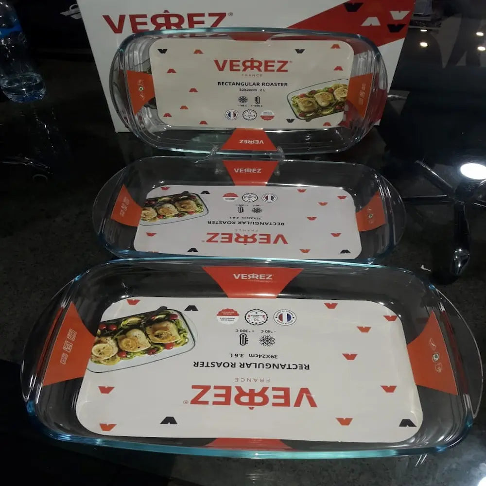 طقم 3 قطع مستطيل - VERREZ