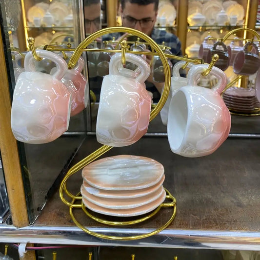 طقم قهوة 13 قطعة موديل (56)