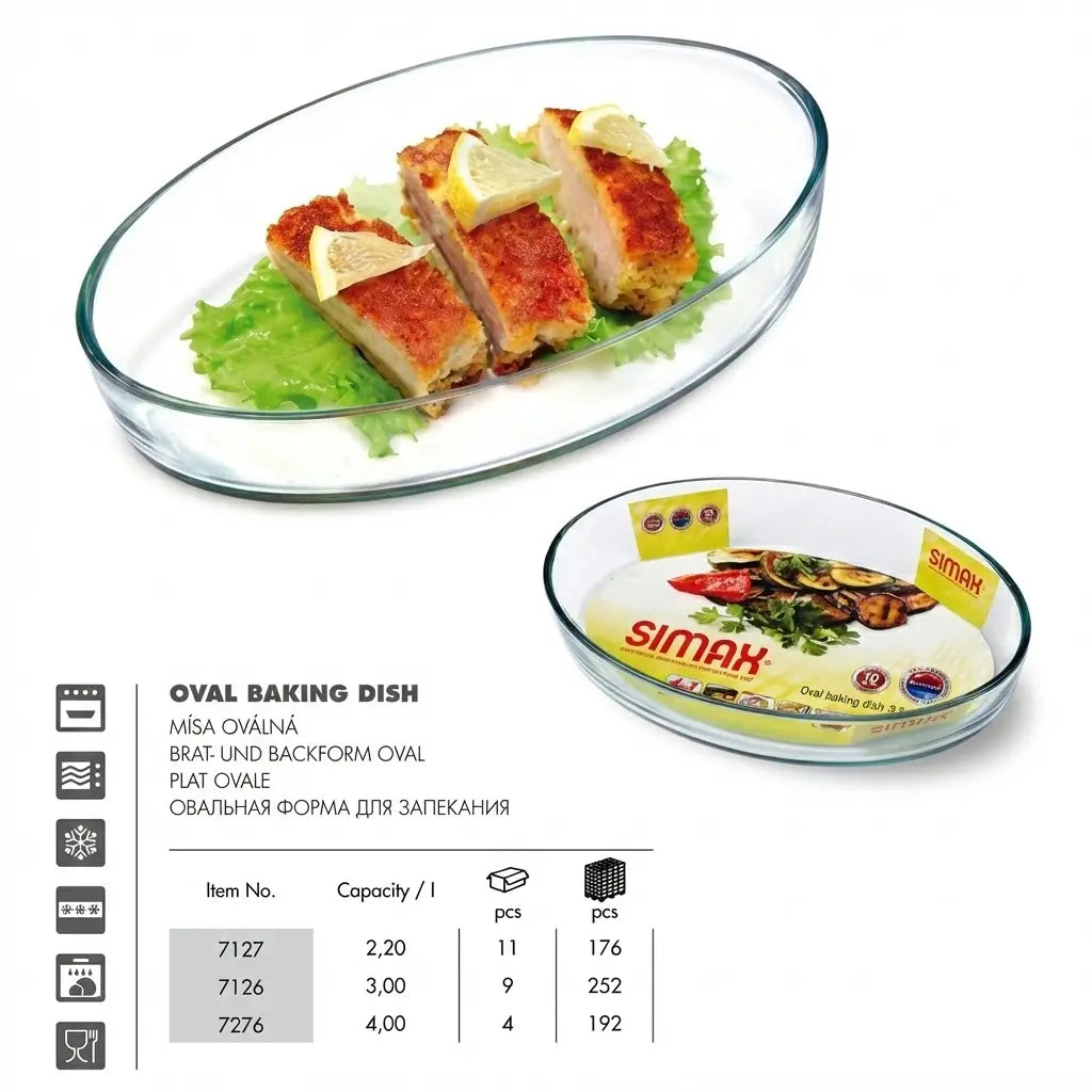 Classic Czech Oval Tagine 4L