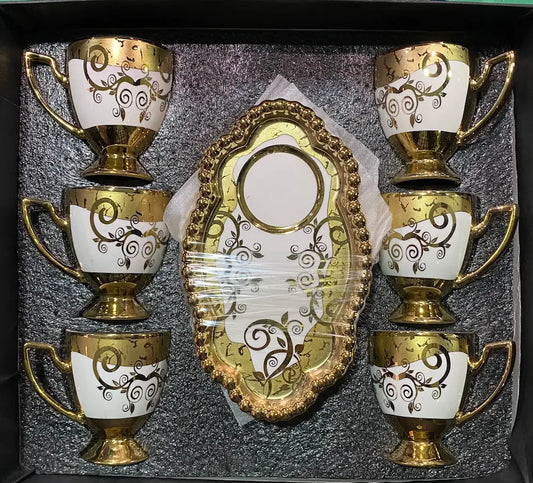 طقم قهوة 12 قطعة موديل (8)