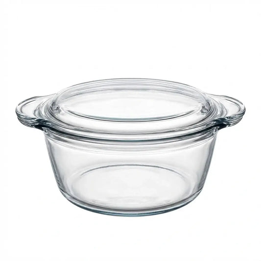 2.8 L Classic Czech Round Casserole with Lid