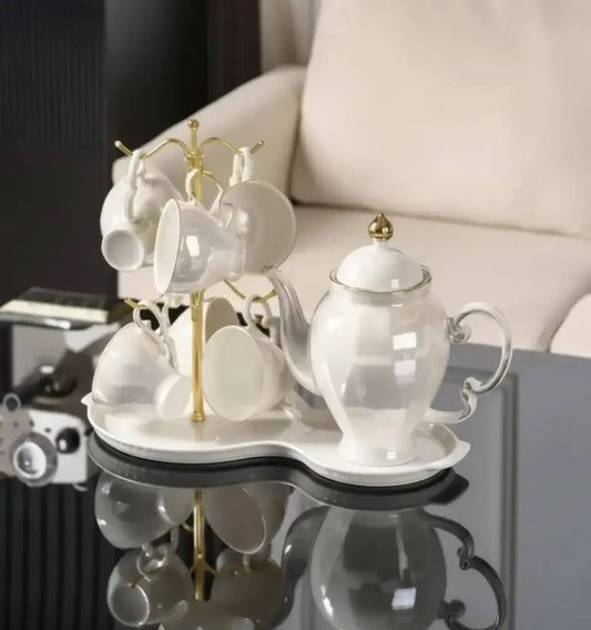 8-piece tea set, model (10)