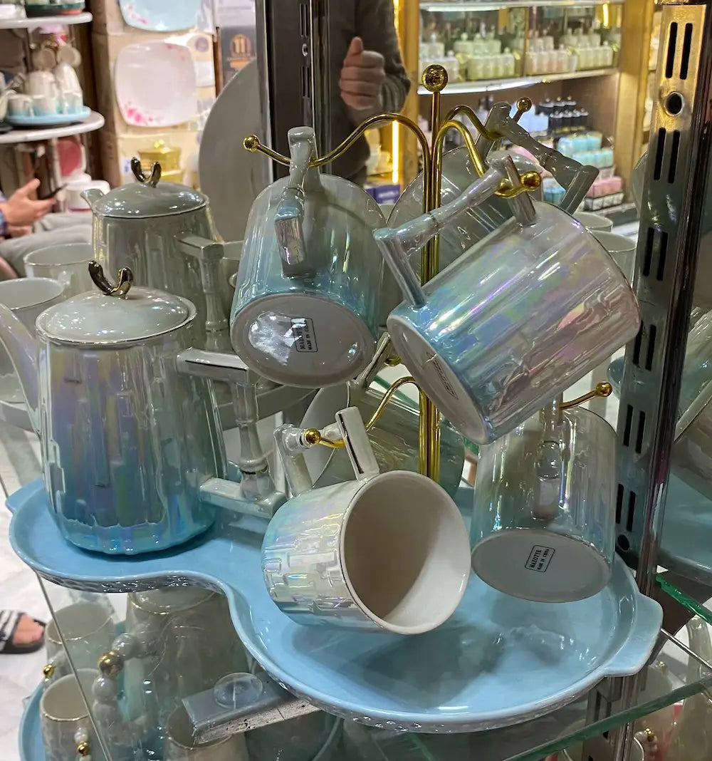 8-piece tea set, model (6)