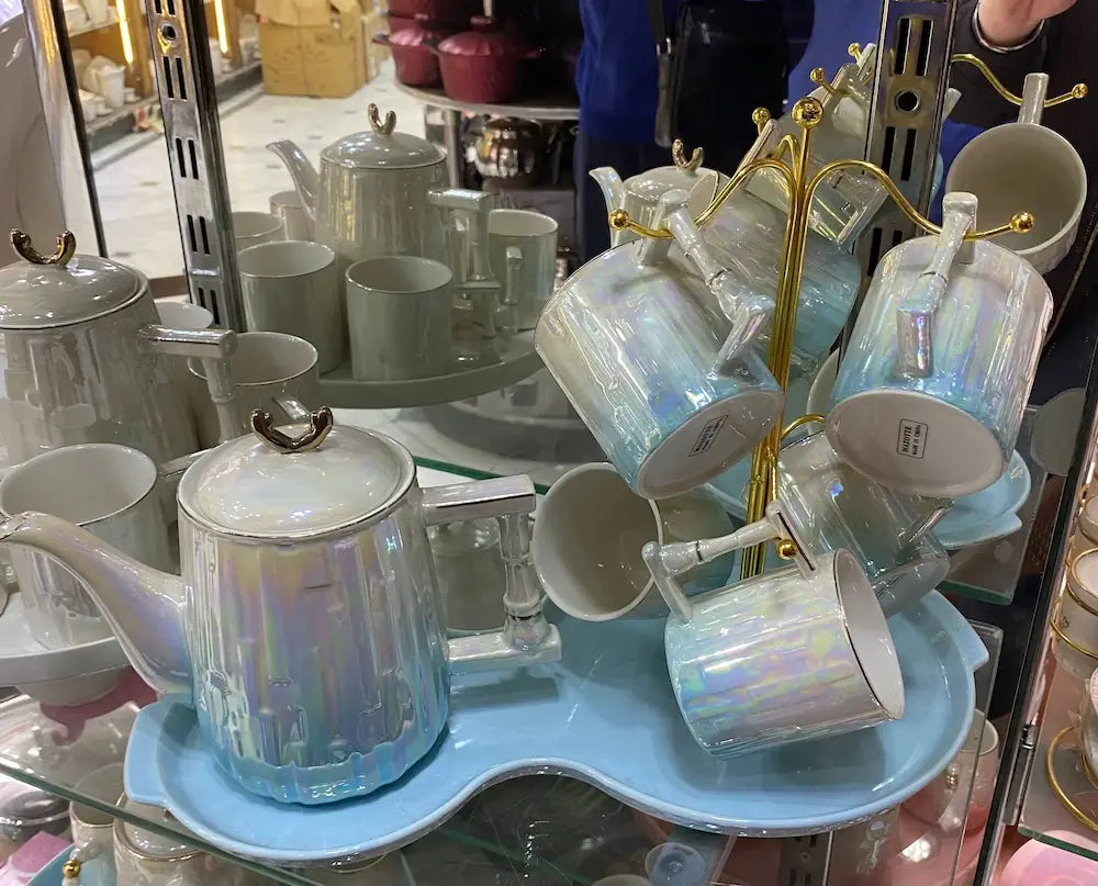 8-piece tea set, model (6)
