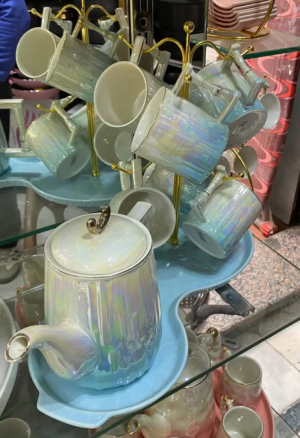 8-piece tea set, model (6)