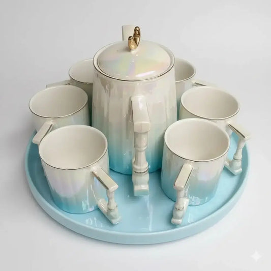 8-piece tea set, model (22)