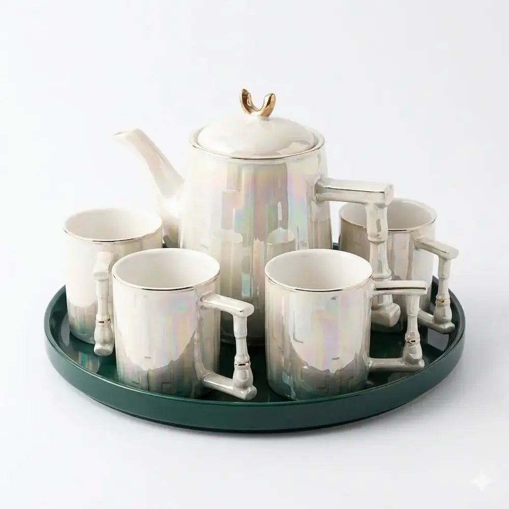 8-piece tea set, model (23)