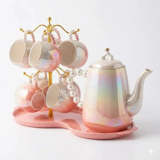 8-piece tea set, model (27)