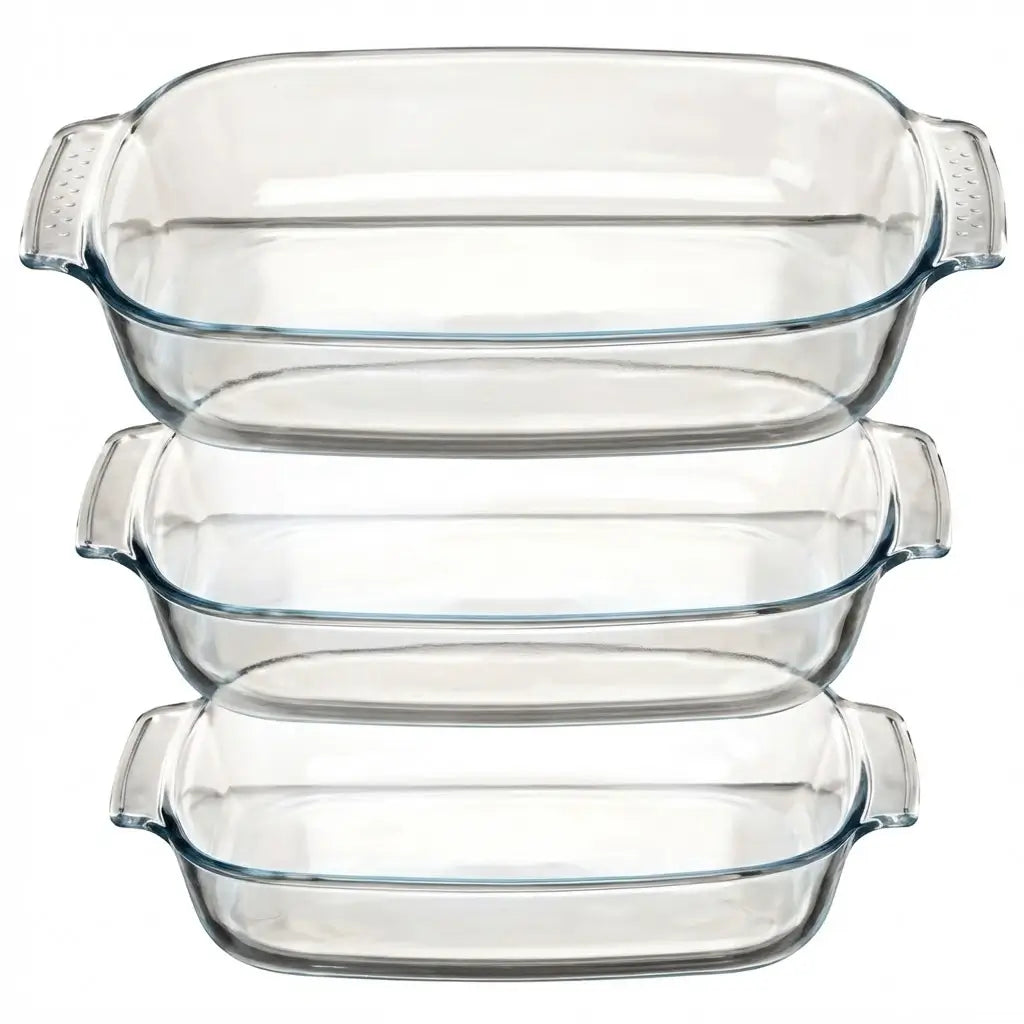 Exclusive Czech 3-Piece Square Tagine Set