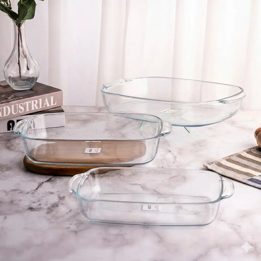 Exclusive Czech 3-Piece Square Tagine Set