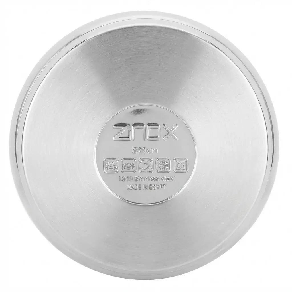 Zinox Egyptian Classic Stainless Steel Cookware Set - 10 Pieces